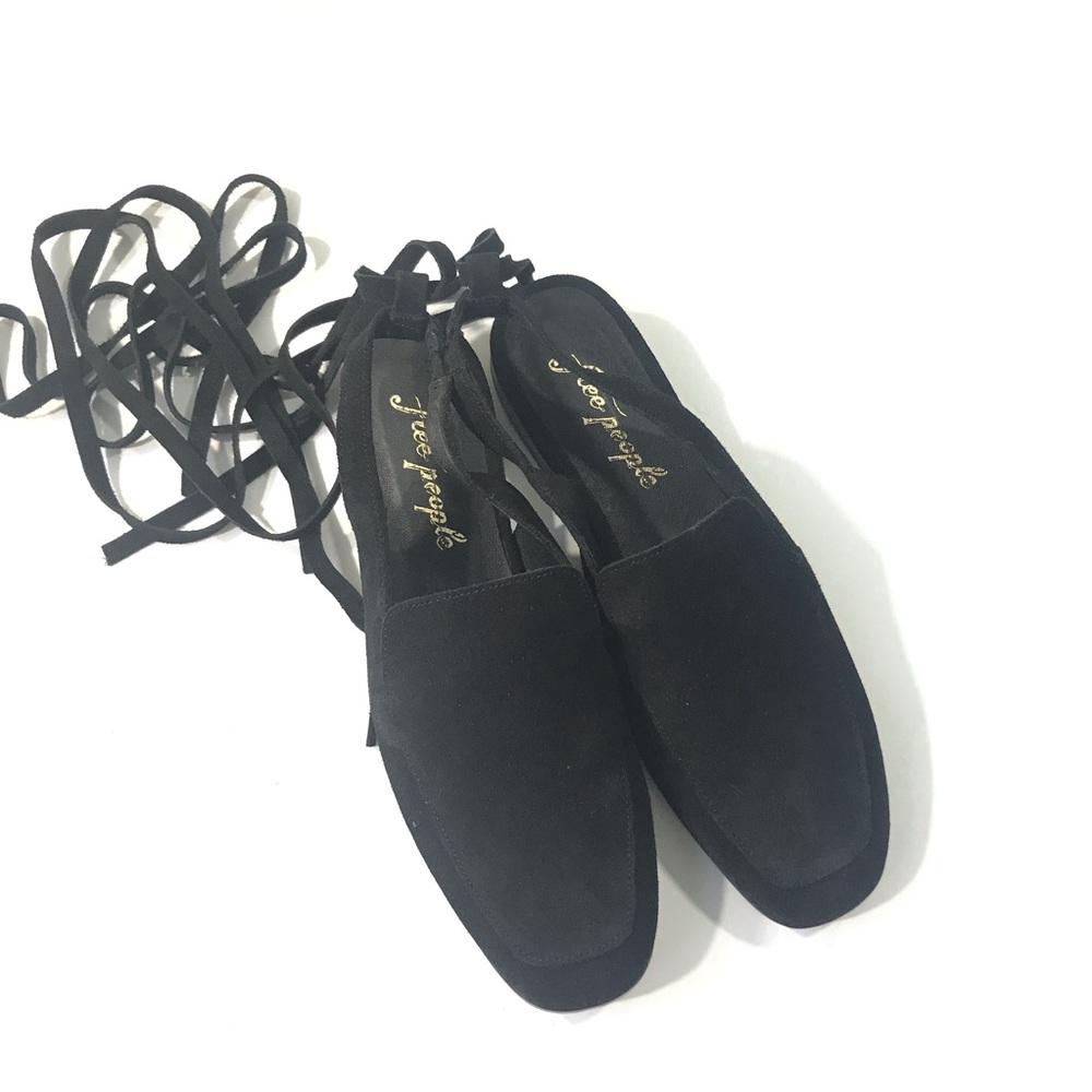 Free People Lace Up Loafers
